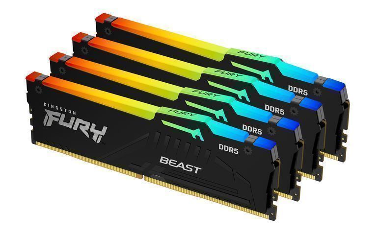 Overclocking con estilo, con las nuevas memorias  Kingston FURY Beast DDR5 RGB